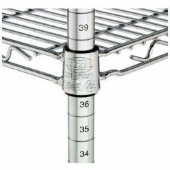 Nexel® P34S Stainless Steel Post 34"H - 4 Pack 7 Nexel® P34S Stainless Steel Post 34"H - 4 Pack -Shelving Sales Store Nexel detail 43