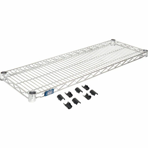 Nexel® S1236C Chrome Wire Shelf 36"W x 12"D 1 Nexel® S1236C Chrome Wire Shelf 36"W x 12"D