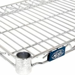 Nexel® S1236C Chrome Wire Shelf 36"W x 12"D 5 Nexel® S1236C Chrome Wire Shelf 36"W x 12"D -Shelving Sales Store S1236C 02