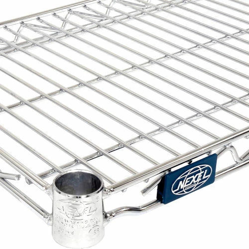 Nexel® S1236C Chrome Wire Shelf 36"W x 12"D 3 Nexel® S1236C Chrome Wire Shelf 36"W x 12"D - Image 3