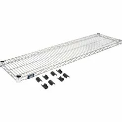 Nexel® S1248C Chrome Wire Shelf 48"W x 12"D