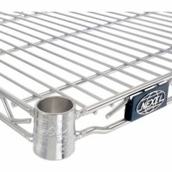 Nexel® S1424C Chrome Wire Shelf 24"W x 14"D 12 Nexel® S1424C Chrome Wire Shelf 24"W x 14"D -Shelving Sales Store S1424C 02