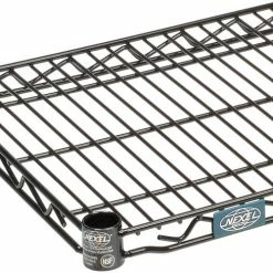 Nexel® S1430B Black Epoxy Wire Shelf 30"W x 14"D 9 Nexel® S1430B Black Epoxy Wire Shelf 30"W x 14"D -Shelving Sales Store S1430B 02
