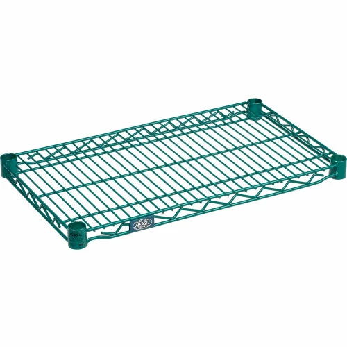 Nexel® S1430G Poly-Green® Epoxy Wire Shelf 30"W x 14"D 2 Nexel® S1430G Poly-Green® Epoxy Wire Shelf 30"W x 14"D - Image 2