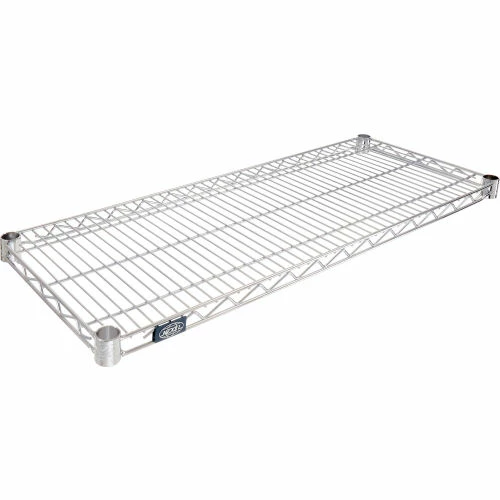 Nexel® S1448Z Poly-Z-Brite® Wire Shelf 48"W x 14"D 2 Nexel® S1448Z Poly-Z-Brite® Wire Shelf 48"W x 14"D - Image 2