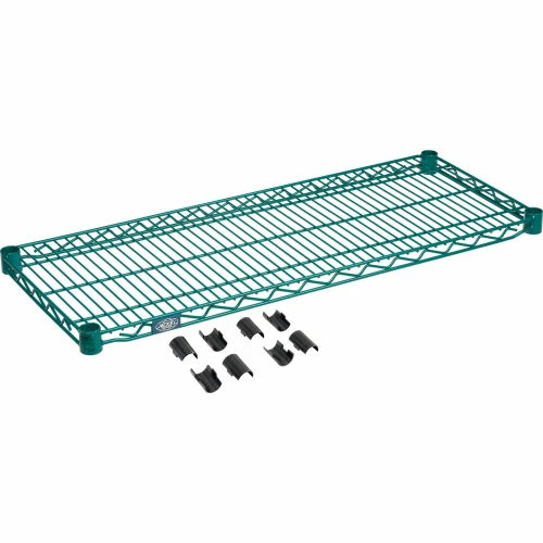 Nexel® S1436G Poly-Green® Epoxy Wire Shelf 36"W x 14"D 1 Nexel® S1436G Poly-Green® Epoxy Wire Shelf 36"W x 14"D