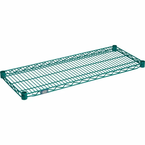 Nexel® S1436G Poly-Green® Epoxy Wire Shelf 36"W x 14"D 2 Nexel® S1436G Poly-Green® Epoxy Wire Shelf 36"W x 14"D - Image 2