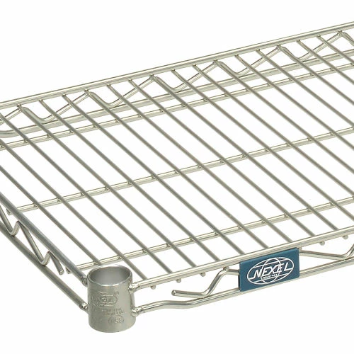 Nexel® S1436Z Poly-Z-Brite® Wire Shelf 36"W x 14"D 3 Nexel® S1436Z Poly-Z-Brite® Wire Shelf 36"W x 14"D - Image 3