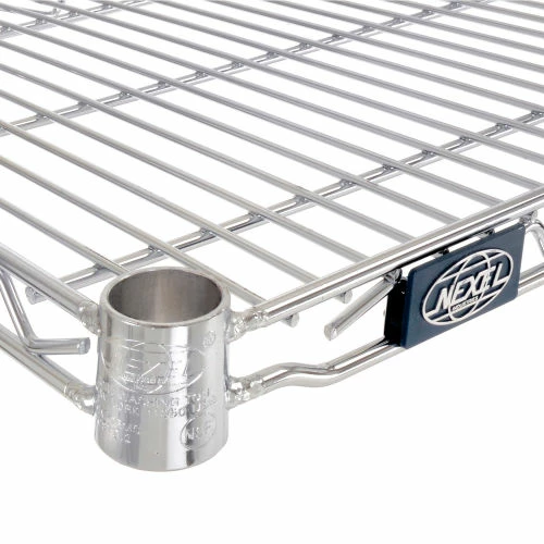 Nexel® S1454C Chrome Wire Shelf 54"W x 14"D 3 Nexel® S1454C Chrome Wire Shelf 54"W x 14"D - Image 3