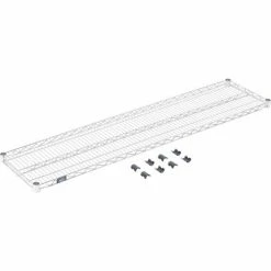 Nexel® S1460S Stainless Steel Wire Shelf 60"W x 14"D