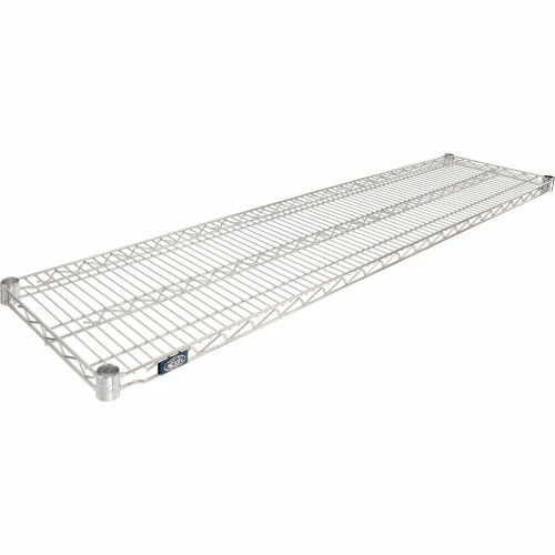 Nexel® S1472C Chrome Wire Shelf 72"W x 14"D 2 Nexel® S1472C Chrome Wire Shelf 72"W x 14"D - Image 2