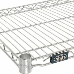 Nexel® S1824C Chrome Wire Shelf 24"W x 18"D 12 Nexel® S1824C Chrome Wire Shelf 24"W x 18"D -Shelving Sales Store S1824C 02 3
