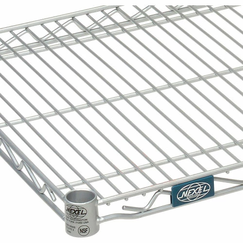 Nexel® S1824EP Nexelate® Wire Shelf 24"W x 18"D 3 Nexel® S1824EP Nexelate® Wire Shelf 24"W x 18"D - Image 3