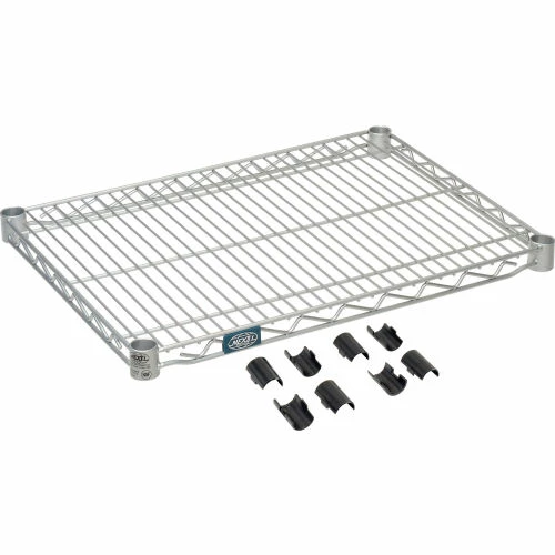 Nexel® S1830EP Nexelate® Wire Shelf 30"W x 18"D 1 Nexel® S1830EP Nexelate® Wire Shelf 30"W x 18"D