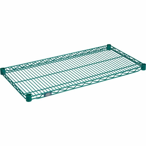 Nexel® S1836G Poly-Green® Epoxy Wire Shelf 36"W x 18"D 2 Nexel® S1836G Poly-Green® Epoxy Wire Shelf 36"W x 18"D - Image 2