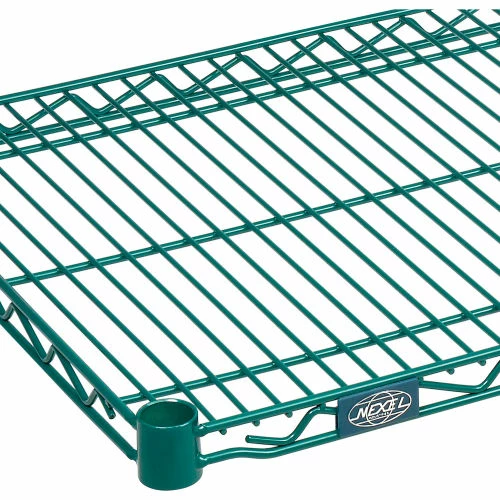 Nexel® S1836G Poly-Green® Epoxy Wire Shelf 36"W x 18"D 3 Nexel® S1836G Poly-Green® Epoxy Wire Shelf 36"W x 18"D - Image 3