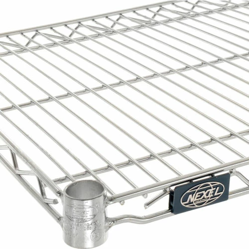 Nexel® S1842C Chrome Wire Shelf 42"W x 18"D 3 Nexel® S1842C Chrome Wire Shelf 42"W x 18"D - Image 3