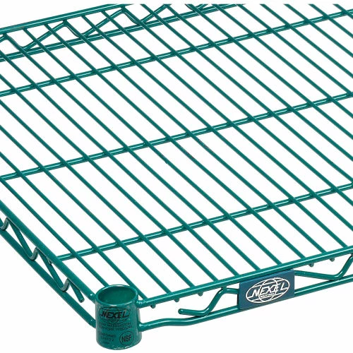 Nexel® S2124G Poly-Green® Epoxy Wire Shelf 24"W x 21"D 3 Nexel® S2124G Poly-Green® Epoxy Wire Shelf 24"W x 21"D - Image 3