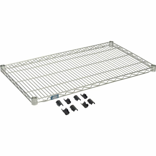 Nexel® S2136Z Poly-Z-Brite® Wire Shelf 36"W x 21"D 1 Nexel® S2136Z Poly-Z-Brite® Wire Shelf 36"W x 21"D