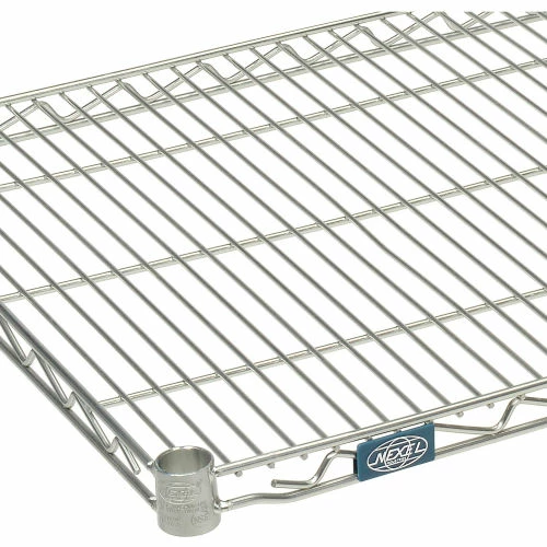 Nexel® S2136Z Poly-Z-Brite® Wire Shelf 36"W x 21"D 3 Nexel® S2136Z Poly-Z-Brite® Wire Shelf 36"W x 21"D - Image 3