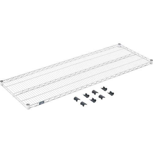 Nexel® S2160S Stainless Steel Wire Shelf 60"W x 21"D 1 Nexel® S2160S Stainless Steel Wire Shelf 60"W x 21"D