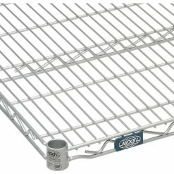 Nexel® S2436EP Nexelate® Wire Shelf 36"W x 24"D -Shelving Sales Store S2436EP 02
