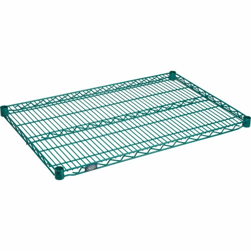 Nexel® S2436G Poly-Green® Epoxy Wire Shelf 36"W x 24"D 2 Nexel® S2436G Poly-Green® Epoxy Wire Shelf 36"W x 24"D - Image 2