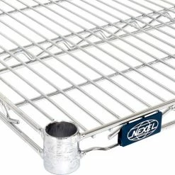 Nexel® S3636C Chrome Wire Shelf 36"W x 36"D 12 Nexel® S3636C Chrome Wire Shelf 36"W x 36"D -Shelving Sales Store S3636C 02