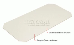 Nexel Reversible Shelf Mat 18x36 Black And White -Shelving Sales Store SM1836BW 1wco