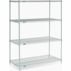 Nexel® S3060C Chrome Wire Shelf 60"W x 30"D 38 Nexel® S3060C Chrome Wire Shelf 60"W x 30"D -Shelving Sales Store nxlate48x24x63 2
