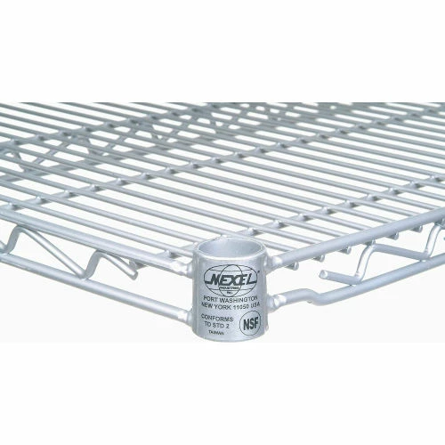 Nexel® S2472Z Poly-Z-Brite® Wire Shelf 72"W x 24"D 4 Nexel® S2472Z Poly-Z-Brite® Wire Shelf 72"W x 24"D - Image 4