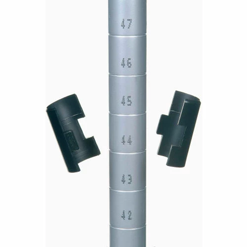 Nexel®, Nexelate®, Silver Epoxy, 4 Tier, Wire Shelving Add-On Unit, 48"W x 36"D x 74"H 13 Nexel®, Nexelate®, Silver Epoxy, 4 Tier, Wire Shelving Add-On Unit, 48"W x 36"D x 74"H - Image 13