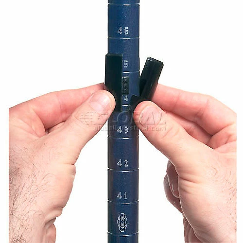 Nexel® Nexelon®, 4 Tier, Wire Shelving Starter Unit, 48"W x 18"D x 74"H 18 Nexel® Nexelon®, 4 Tier, Wire Shelving Starter Unit, 48"W x 18"D x 74"H - Image 18