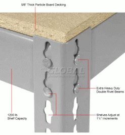 Global Industrial™ Record Storage Open With Boxes 42"WX15"DX60"H - Gray 31 Global Industrial™ Record Storage Open With Boxes 42"WX15"DX60"H - Gray -Shelving Sales Store x130113 2wco 1