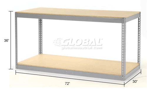 Global Industrial™ Record Storage With Boxes 72"W x 30"D x 36"H - Gray 19 Global Industrial™ Record Storage With Boxes 72"W x 30"D x 36"H - Gray - Image 19